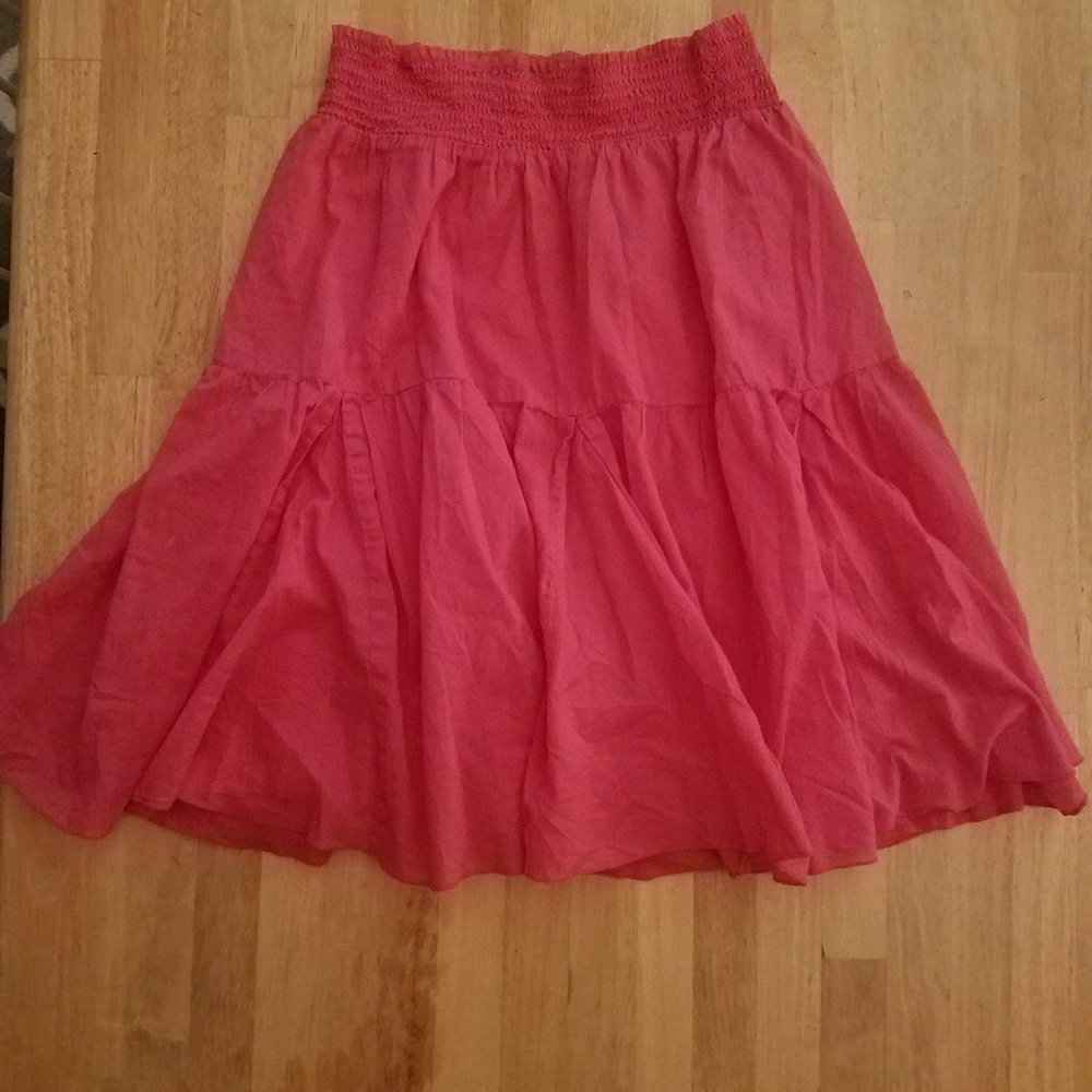 Old Navy Pink Peasant Skirt